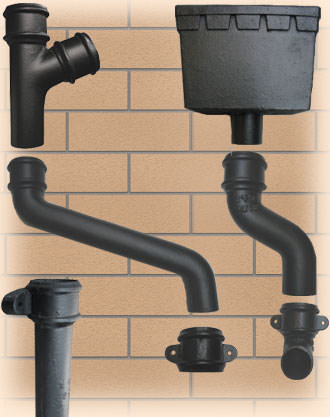 65mm Cast Iron Downpipe System